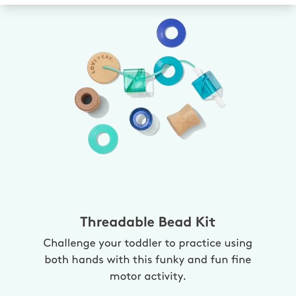 Lovevery Threadable Bead Kit - Picture 3 of 3